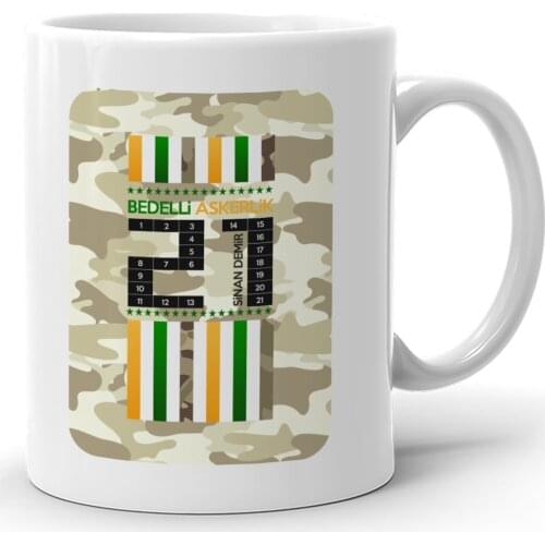 Personalized SPE Military Service Design White Mug Cup-4