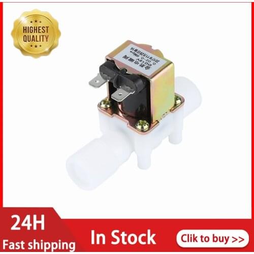 1/2" Plastic Normally Closed Solenoid Valve 12V 24V 220V Magnetic Washing Machine Dispenser Pressure Controller Switch Plumbing
