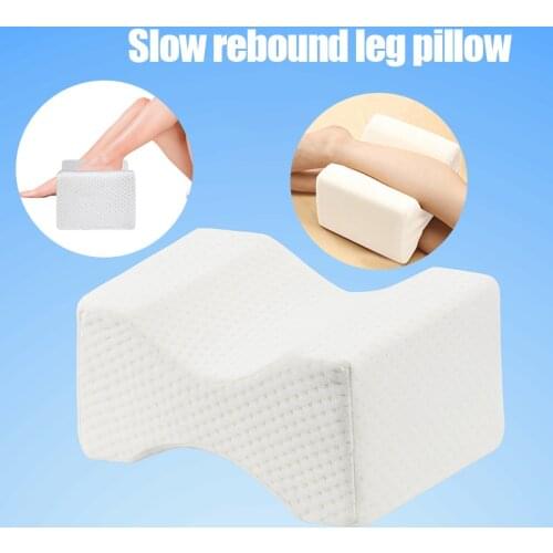 Memory Foam Pillow Bed Spacer Cushion Wedge Pressure Relief Sleep Pregnancy Body Pillows Knee Leg Support Pillow Legs Cushion