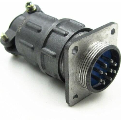 X22K10P X22J10A Aviation Plug Socket Round Connector 10 Core