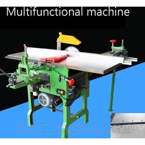 220V / 380V Multifunctional Woodworking Planer Electric Planer Woodworking Machinery 2.2KW High Power Woodworking Planer