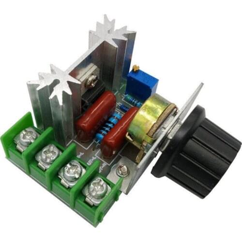 1pc Speed Controller AC 50-220V 25A 2000W Motor Controller SCR High-power Electronic Voltage Regulator Module Motor LED Dimmers