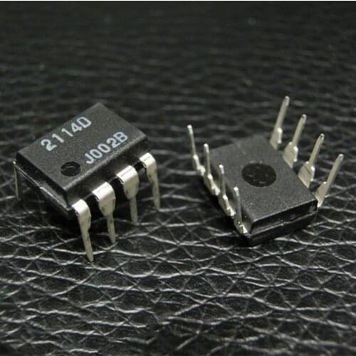 10pcs/lot NJM2114D JRC2114D NJM2114 2114D 2114 DIP-8 In Stock