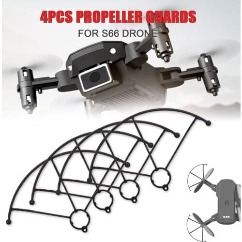 4pcs Drone Propeller Guard Propeller Protector Propeller Frame Prop Guards For S66 RC Drone Parts
