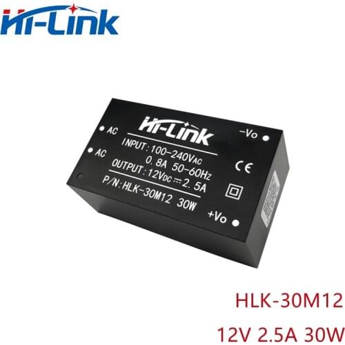 Free shipping new Hi-Link AC DC 12V intelligent power module 30W HLK-30M12 with Logo Customized