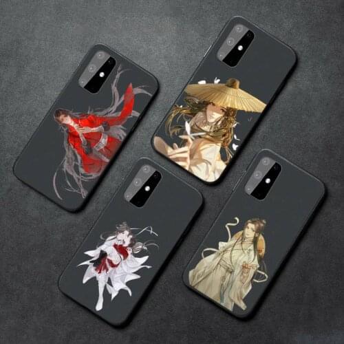 Tian Guan Ci Fu anime Phone Case For Samsung A21S A32 A51 A52 A71 A50 A12 S10 S20 S21 Plus Fe Ultra