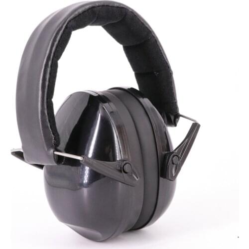 Black Passive Earmuff Tactical Ear Protection NRR 22 dB