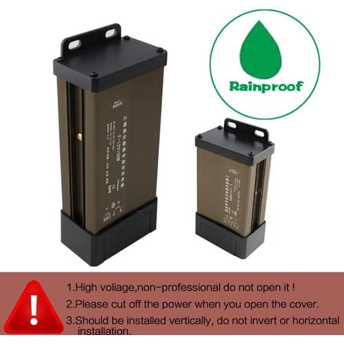 5V 12V 24V Power Supply 12 24 V Volt Transformers 220V To 12V 5V 24V Power Supply Transformers Outdoor Rainproof Led Driver