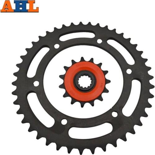 A set Front & Rear Sprocket KIT for SUZUKI DRZ400 DR-Z400 type 520 43-15 Tooth Beyond the original part