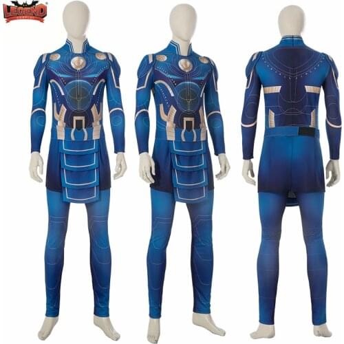 Cosplay Legend Eternals Costume Suit Ikaris Bodysuit Uniform Halloween Carnival Party Costume Full Set Superhero vs Thena Cos