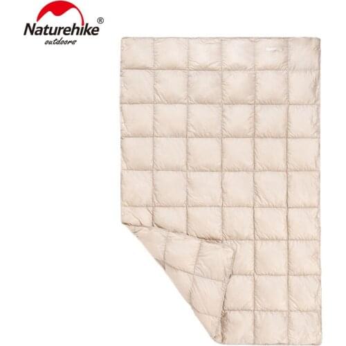 Naturehike Multifunctional Goose Down Shawl Blanket Quilt Outdoor Camping Travel Ultralight Portable Splicing Waterproof Blanket