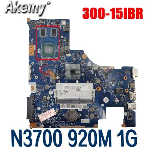 New bmwc1 / bmwc2 NM-A471 motherboard for lenovo 300-15ibr portable motherboard with n3700 cpu 920m 1gm tested video card 100
