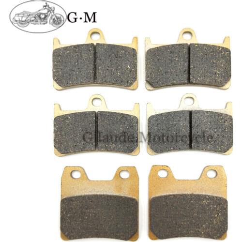 Motorcycle Front / Rear Brake Pads For YAMAHA FZS 1000 FZ1 Fazer 2001-2005 XJR 1300 2001-2016