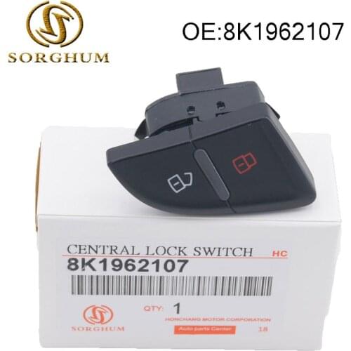 Front Left Side Central Door Lock Switch Button Fit for Audi A4 S4 A5 S5 A4 allroad Quattro 2008-2016 8K1962107