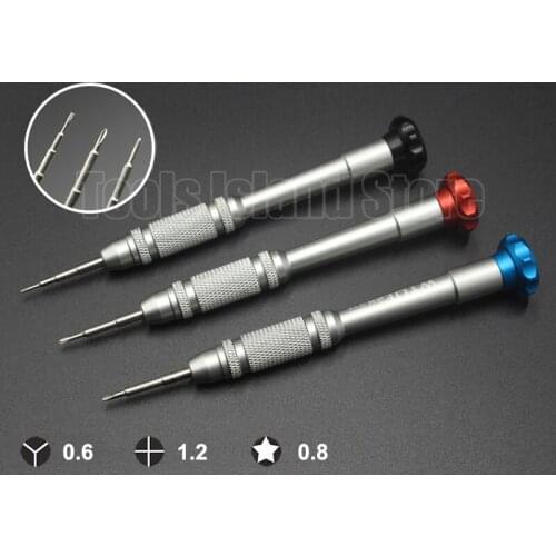 WYLIE Precision Screwdriver Pentagon 0.8 Triangle 0.6 Cross 1.2 tool for iphone Huawei Samsung Xiaomi Opening Rpeair Tools