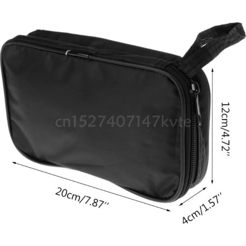 Multimeter Storage Bag Black Cloth Toolkit Pouch Tool Bag 20*12*4cm UT Durable Waterproof Shockproof Soft Case