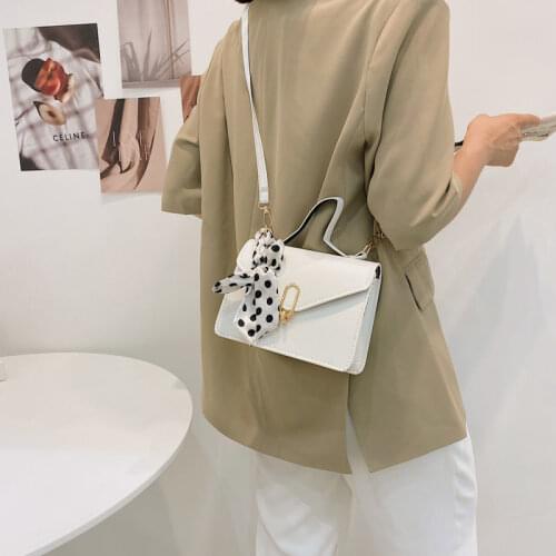 Shoulder Bag Female Handbag Purse Crossbody Bag Women Designer Backpack Texture Fashion 2021 New Trend PU Leather Simple Ribbon