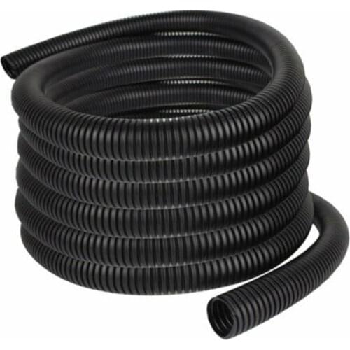 98FT 1/4" 3/8" Protective Tube Split Wire Loom Conduit Polyethylene Tubing Black Color Sleeve Tube 30m
