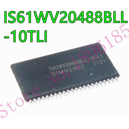 1pcs/lot IS61WV20488BLL-10TLI IS61WV20488 TSOP-44 2M x 8 HIGH-SPEED CMOS STATIC RAM