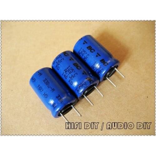20PCS/100PCS BC 140 Series 330uF 16V 16v330uf Electrolytic Capacitors