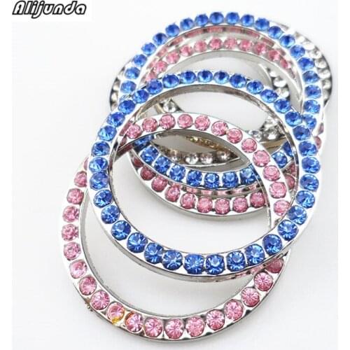 Car styling,Diamond ignition switch cover decoration stickers protection circle For Dodge Journey JUVC/Charger/DURANGO/CBLIBER