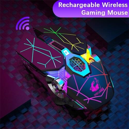 X13 Wireless Gaming Mouse Dual Mode 2.4G+ Bluetooth USB Rechargeable Gamer Mouse For Laptop Desktop PC Computer Accessories#g3