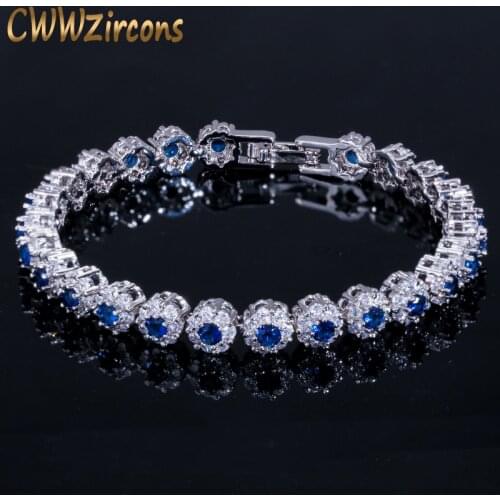 Cwwzircons Blue Bracelets