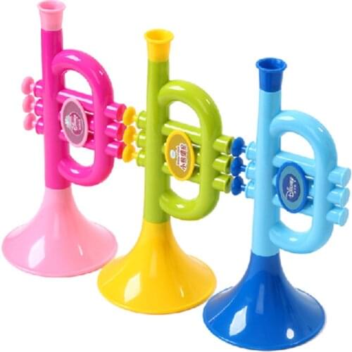 Childrens trumpet musical instrument kindergarten baby mouth organ playing musical instrument 3-6 years old boys and girls toys