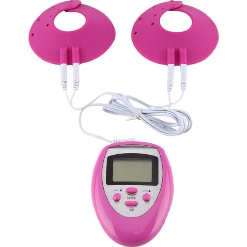 Electronic Breast Massager Enhancer Enlarger Chest Pulse Bust Muscle Machine Massage Muscle Pain Relief Firmer Healthy