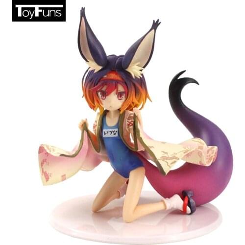 18cm No Game No Life Hatsuse Izuna PVC Action Figure Fox Collection Model Toy Gift Brinquedos