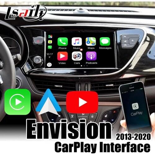 CarPlay Interface box for Envision Opel 2014-2019 Intellink with USB Android Auto youtube , multi-languages , Simple connection