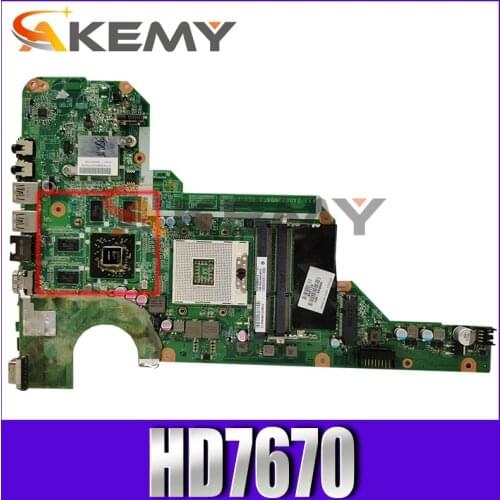 AKemy DA0R33MB6E0 Laptop motherboard For HP Pavillion G4-2000 G6-2000 G7-2000 Mainboard DA0R33MB6F1 680569-001 680569-501 SLJ8E