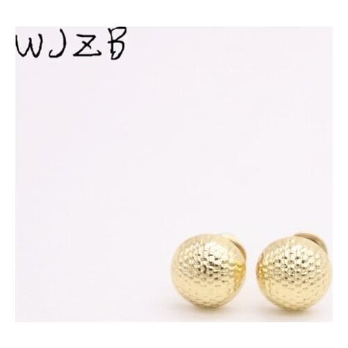 WJZB Fashion Half a sphere stud earrings.Fashion series beautiful spherical ear nails.Design for beautiful women