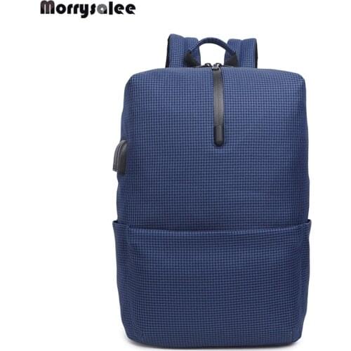 2018 new Business Travel Backpack Multi-function USB Charging Bag Nylon Backpack Laptop Bag
