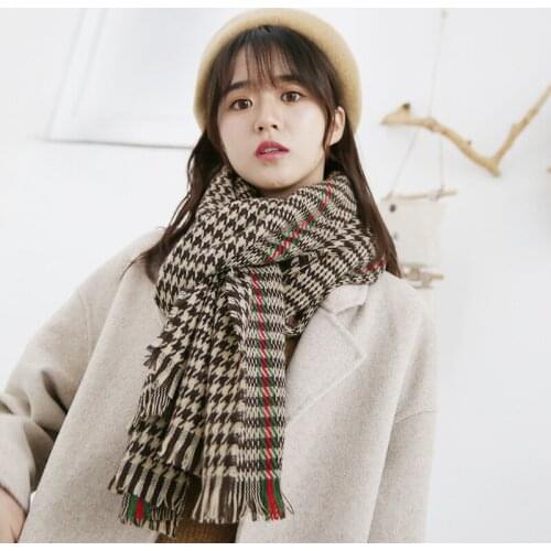 New arrival fashion autumn winter long temperament soft fresh scarf comfortable shawl warm girls sweet simple knit trend shawl
