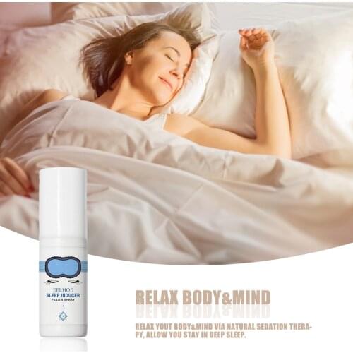 60ml Air Freshener Sleep Inducer And Relaxing Agent Pillow Spray Relieve Stress Bedroom Aromatherapy Spray Home Sleep Aid Spray