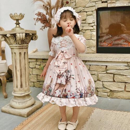 Girls' dresses childrens little girls summer Lolita dresses princess dresses
