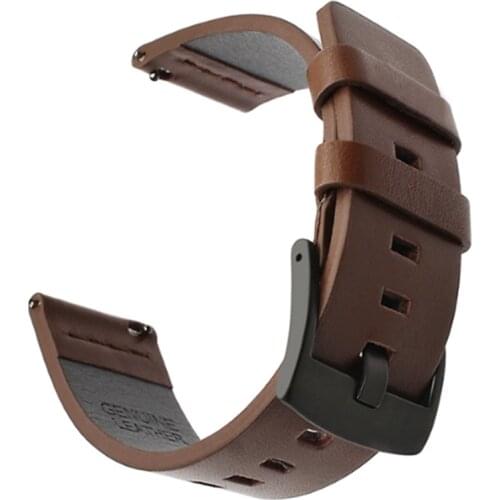 22mm Italy Oil Leather Watchband for Asus ZenWatch 1 2 Men WI500Q WI501Q LG G Watch Urbane Vector Quick Release Band Wrist Strap