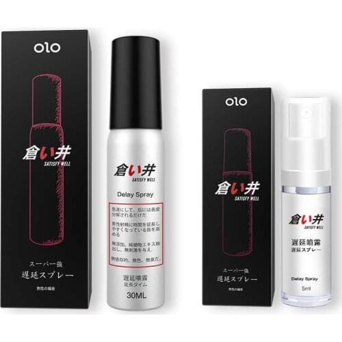 30/5ml Prevent Premature Ejaculation Delay Spray for Men Sex Prolong 60 Minutes Penis Long Lasting Pocket Size Tester