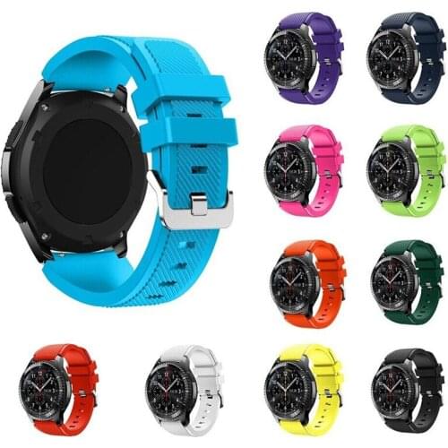 Superior New Fashion Sports Silicone Bracelet Watch Strap Band For Samsung Gear S3 Frontier Watch Bands