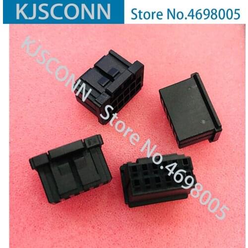 1-1827864-6 12 Position Rectangular Housing Connector Receptacle Black 0.098" (2.50mm) NEW&ORIGINAL Free shipping