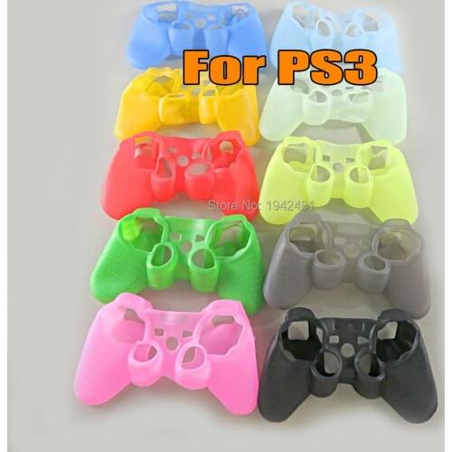 100PCS/LOT Silicone Case Protective Skin Cover for PS3 Controller Joystick Gel Rubber for Playstation 3 PS3 Controller OCGAME