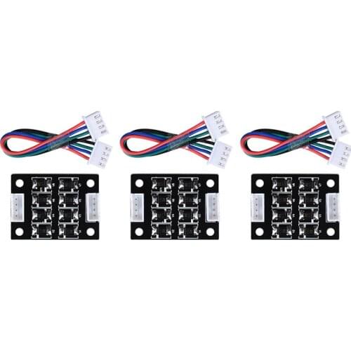 3/4 PCS TL-Smoother V1.0 40*30mm New Kit Addon Module Black Filter Module For 3D Printer Motor Driver
