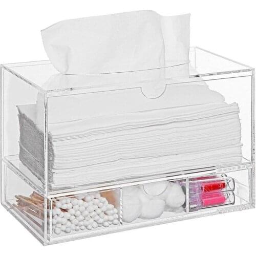 Acrylic Makeup Organizer Rack Jewelry Holder Storage Box Case Clear Women Powder Lipstick Eye Shadow Display Stand Holder