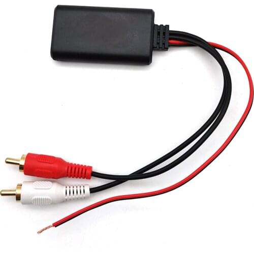 Car bluetooth Wireless Connection Adapter For Stereo With 2 RCA AUX IN Music Audio Input Wireless Cable