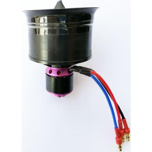 For EDF Duct Fan 4900KV Brushless Motor for RC Parts Airplane Accessories