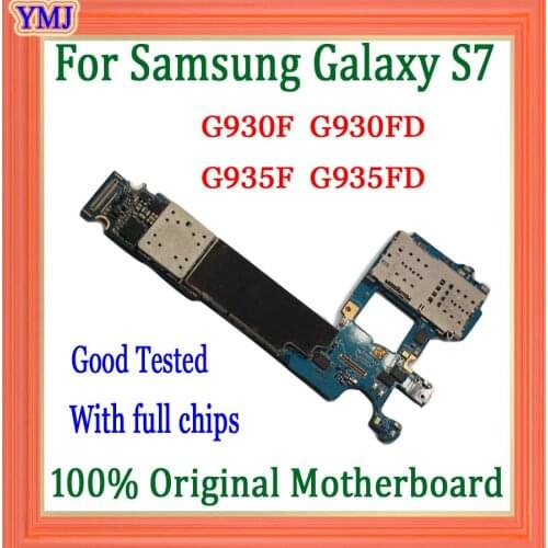 For Samsung Galaxy S7 edge G935F G935FD Motherboard 100% Original With full chips for Galaxy S7 G935F Logic board