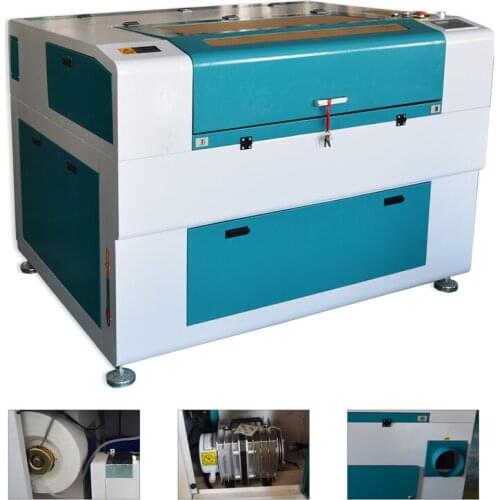 NEW Co2 laser engraver machine 1080 100w Tube laser cutter Autofocus laser cutter Machine System Chiller