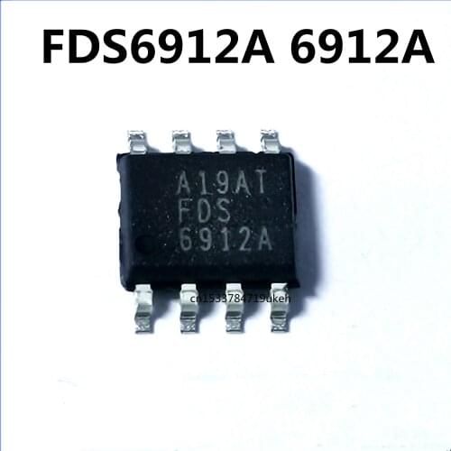 Original 5PCS/ 6912A FDS6912A SOP-8