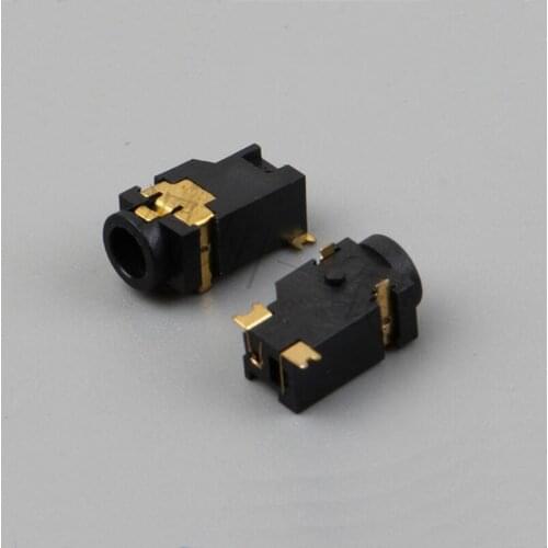 Front plug after gold-plated high temperature resistant high quality DC power socket power supply digital accessories 2.0*0.6mm